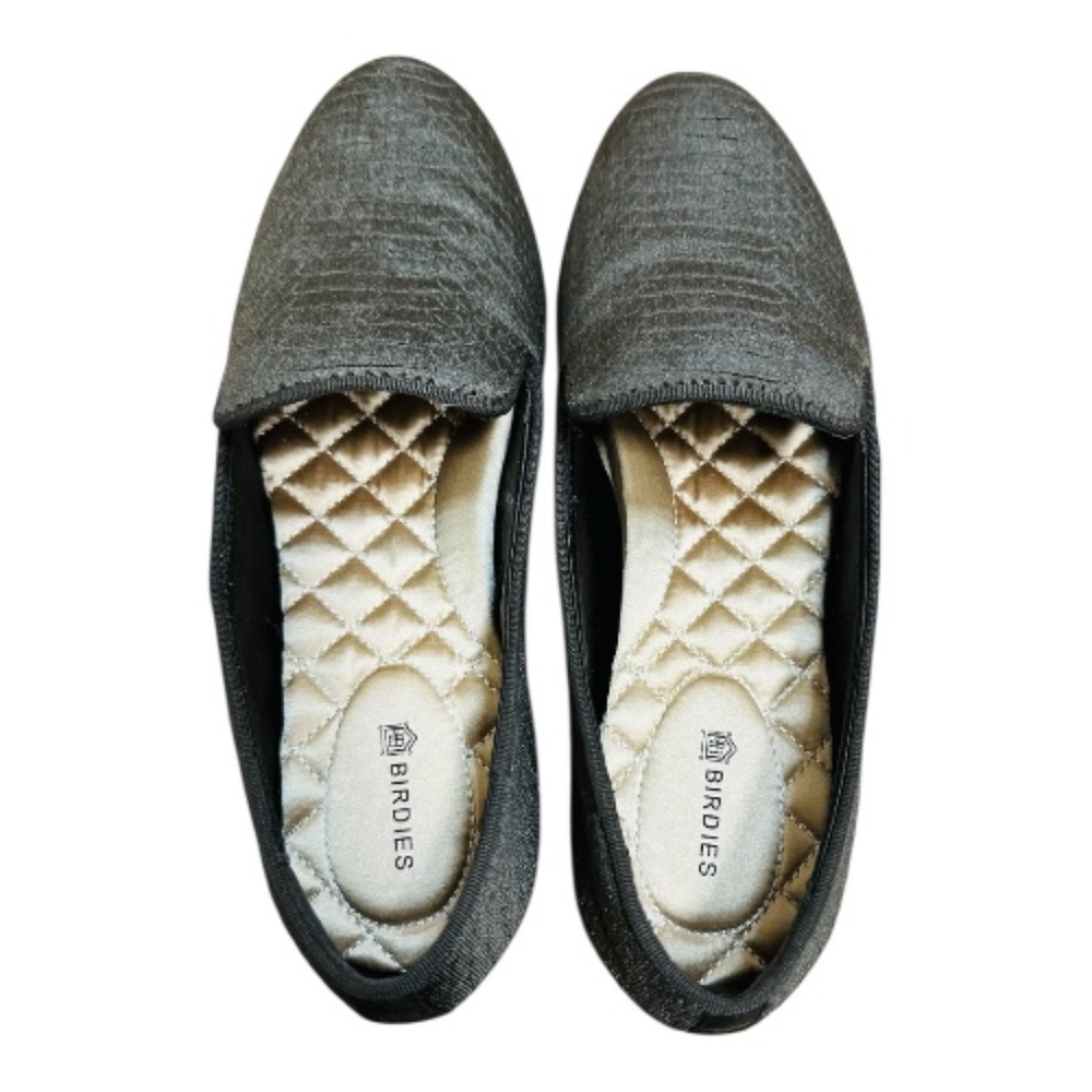 Birdies The Starling Python Embossed Velvet Loafer | Size 7 - Picture 4 of 10